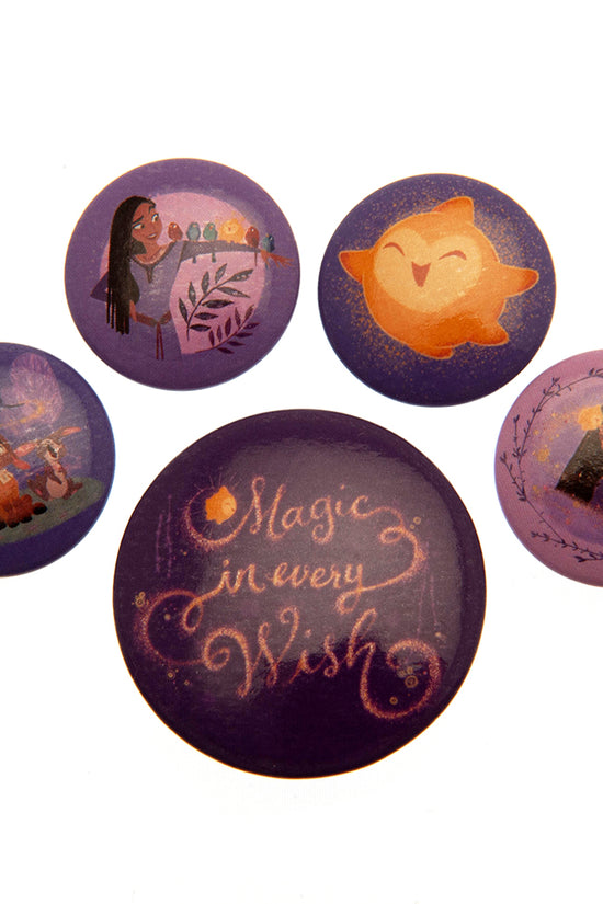 Wish Button Badge Set