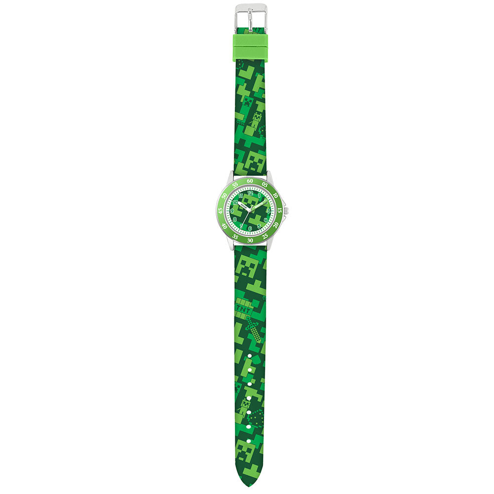 Minecraft Junior Time Teacher Watch Creeper 1