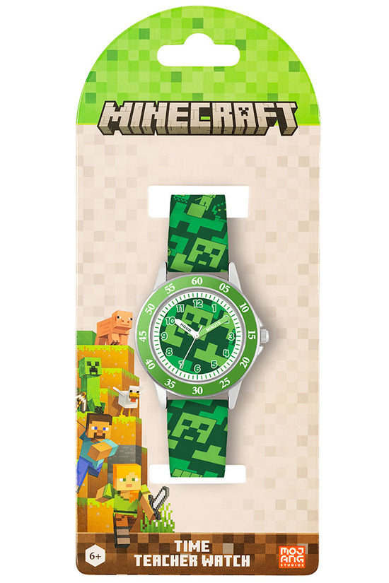 Minecraft Junior Time Teacher Watch Creeper 2