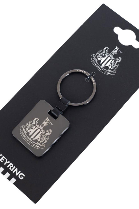 Newcastle United FC Galvanised Keyring