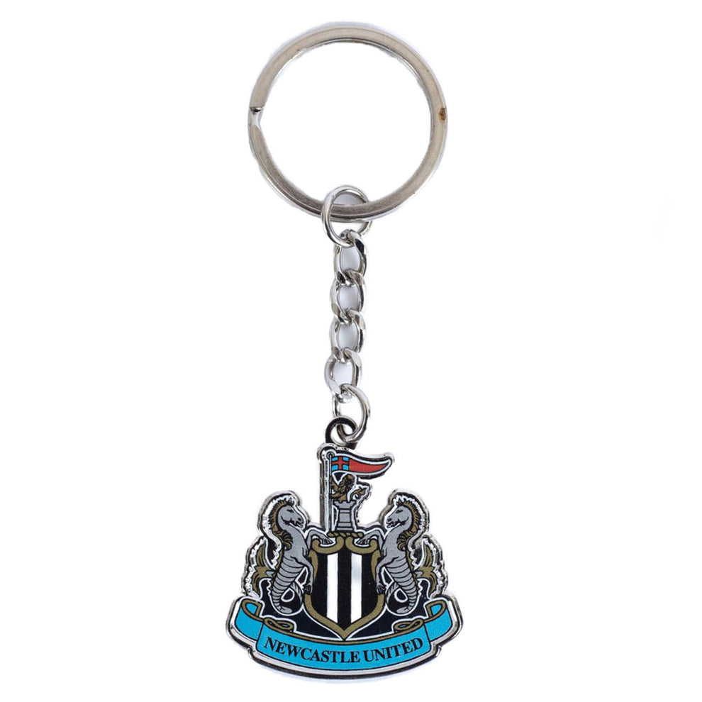 Newcastle United FC Crest Keyring – Cazna Sports