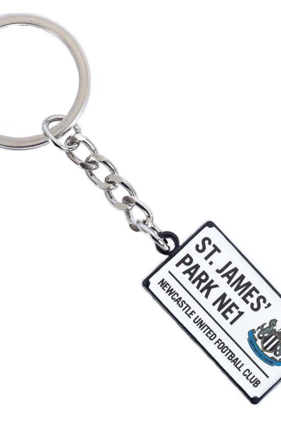 Newcastle United FC Street Sign Keyring 1