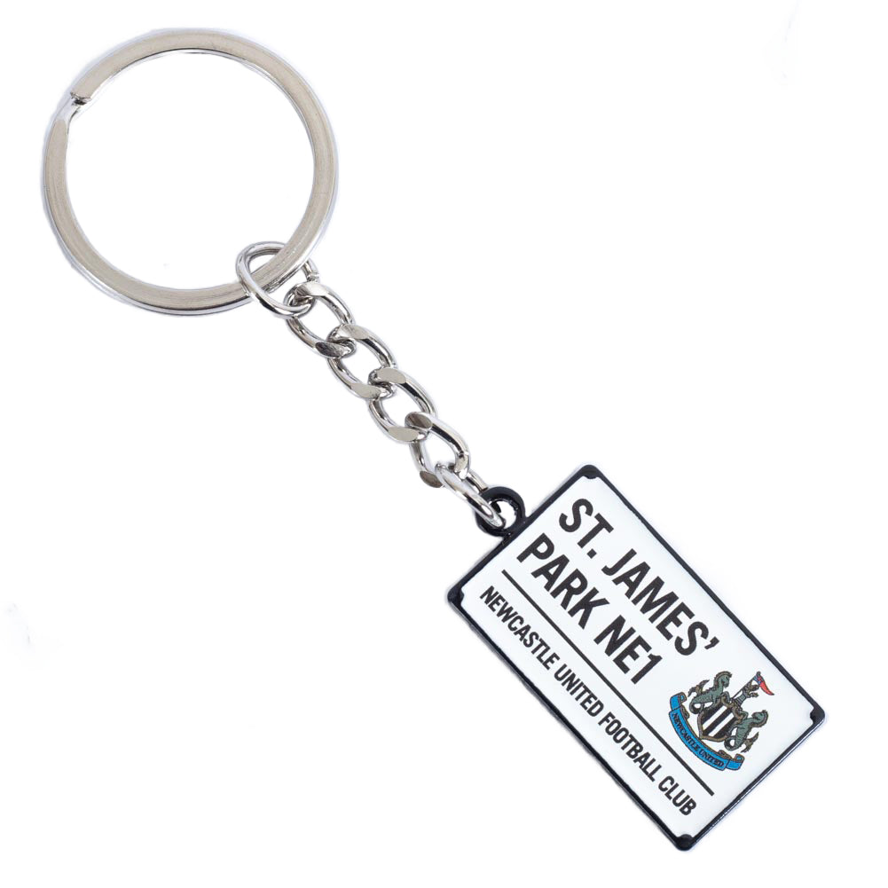Newcastle United FC Street Sign Keyring 1