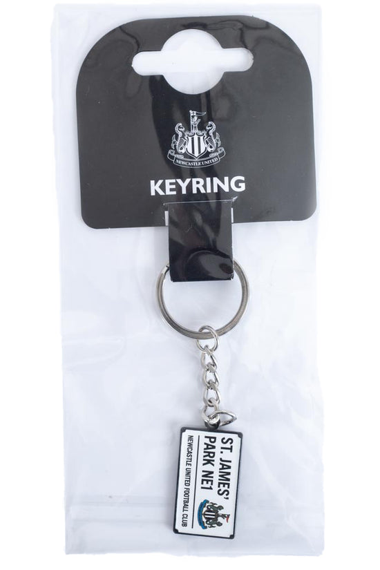 Newcastle United FC Street Sign Keyring 2