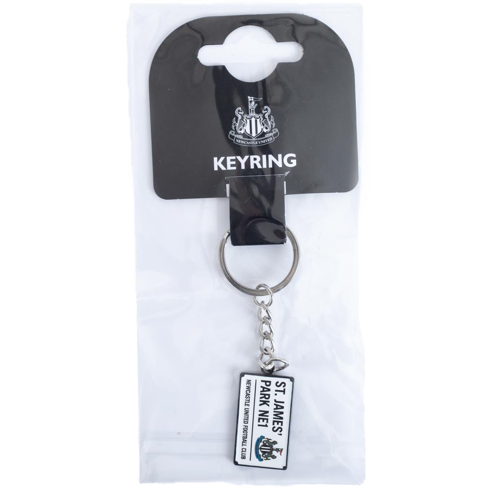 Newcastle United FC Street Sign Keyring 2