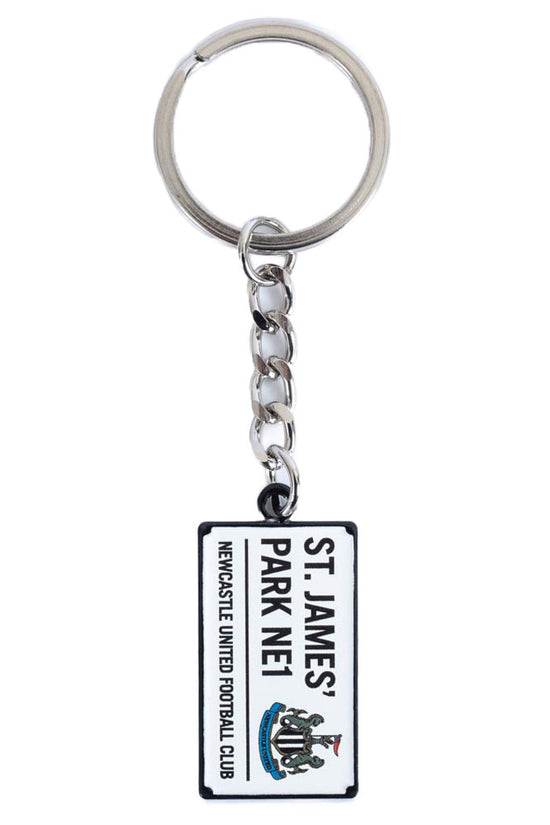 Newcastle United FC Street Sign Keyring