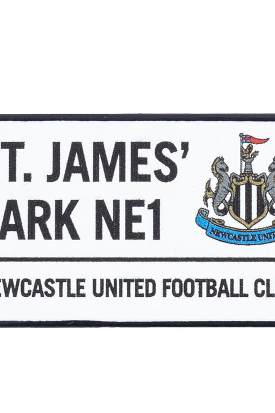 Newcastle United FC Street Sign Badge