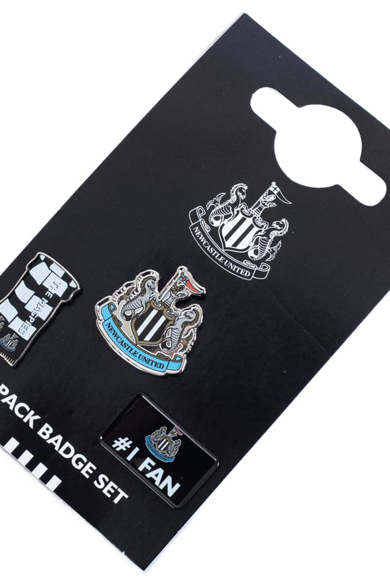 Newcastle United FC 3pc Badge Set 5