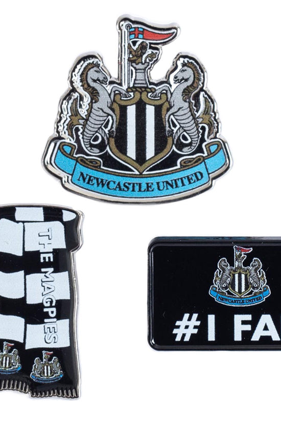 Newcastle United FC 3pc Badge Set