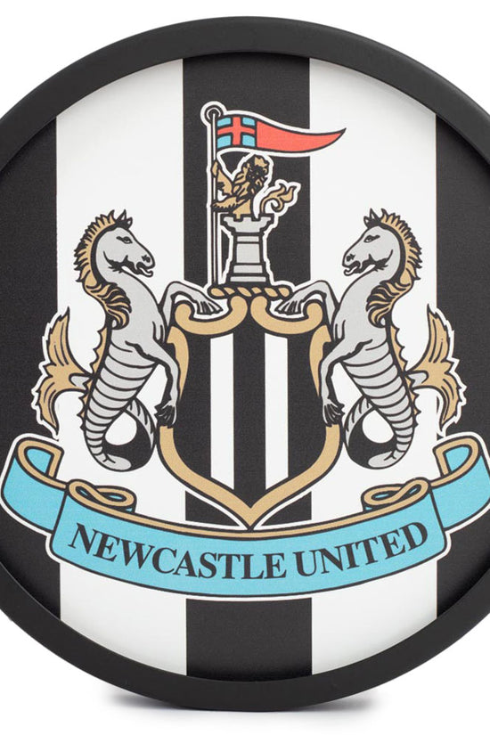 Newcastle United FC Metal LED Logo Sign