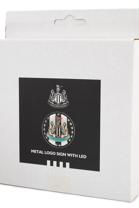 Newcastle United FC Metal LED Logo Sign