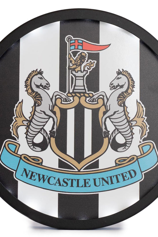 Newcastle United FC Metal LED Logo Sign