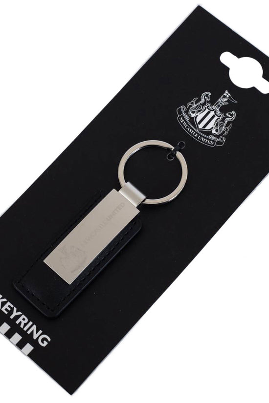 Newcastle United FC Leather Key Fob