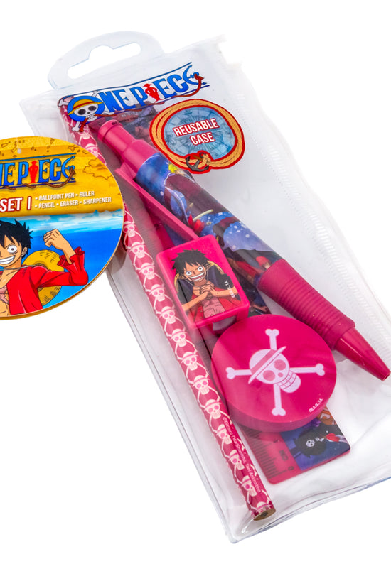 One Piece 5pc Stationery Set