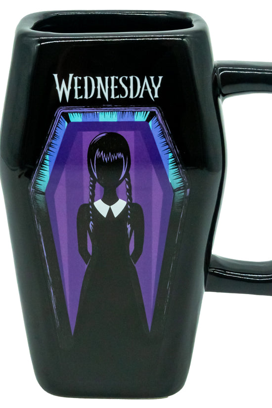 Wednesday 3D Coffin Mug