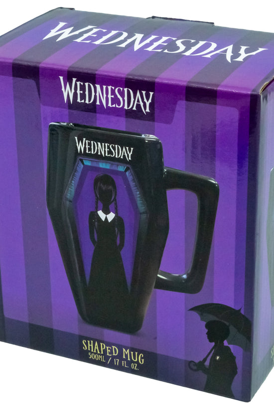 Wednesday 3D Coffin Mug