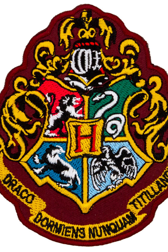 Harry Potter Iron-On Patch Hogwarts Crest