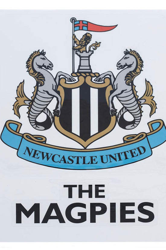 Newcastle United FC A3 Car Decal