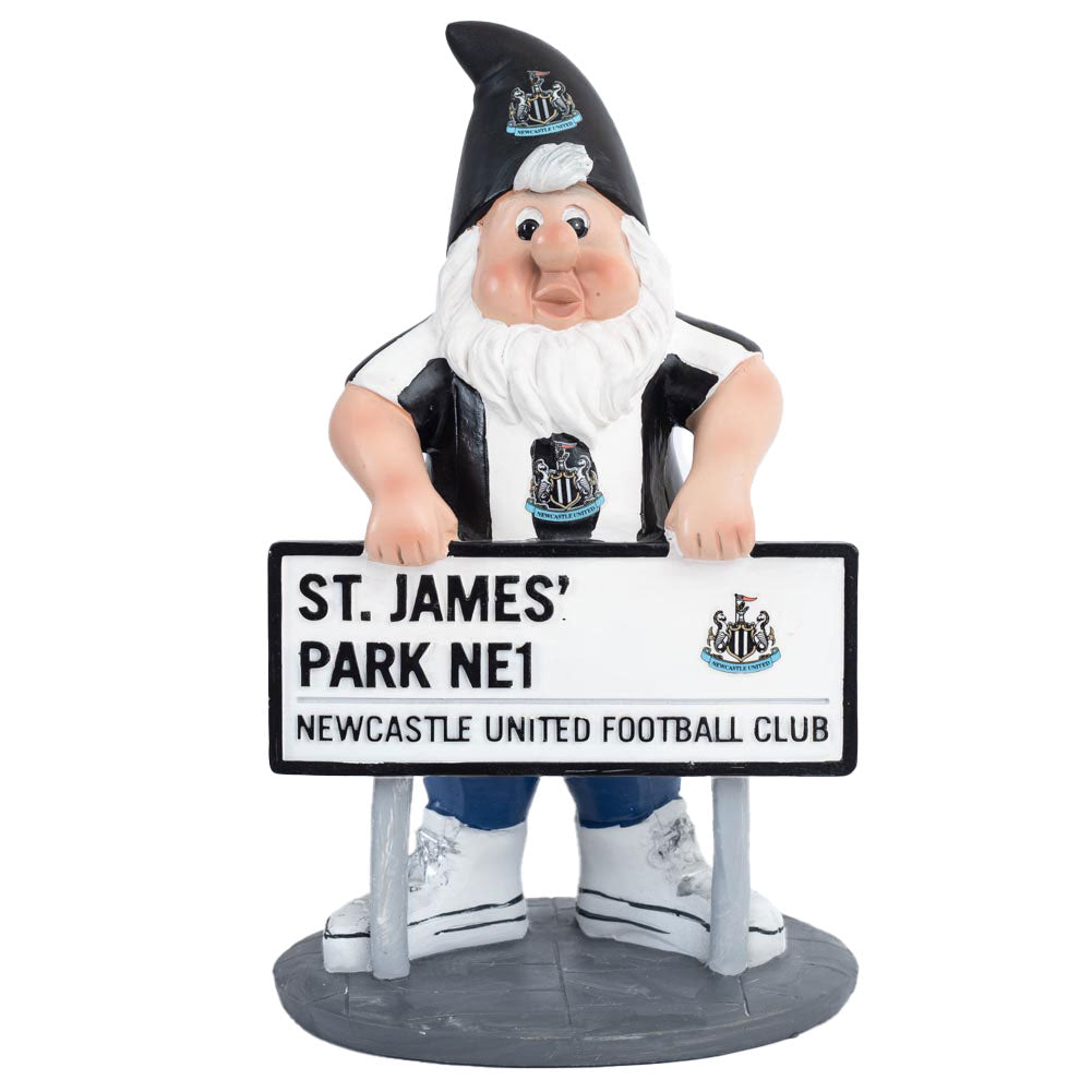 Newcastle United FC Street Sign Gnome 1