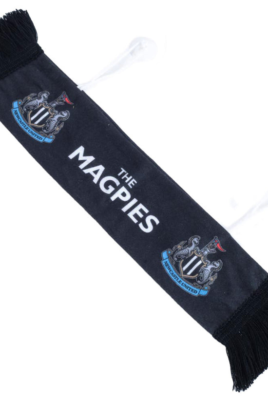 Newcastle United FC Magpies Mini Car Scarf 1
