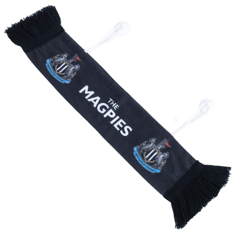 Newcastle United FC Magpies Mini Car Scarf 1