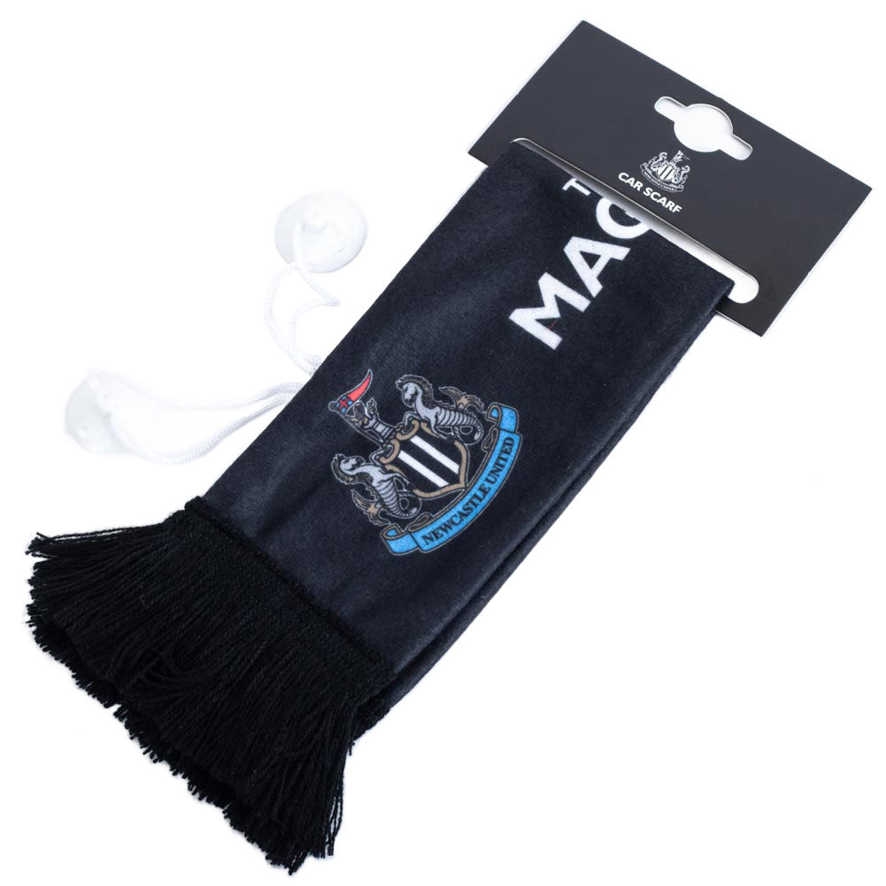Newcastle United FC Magpies Mini Car Scarf 2