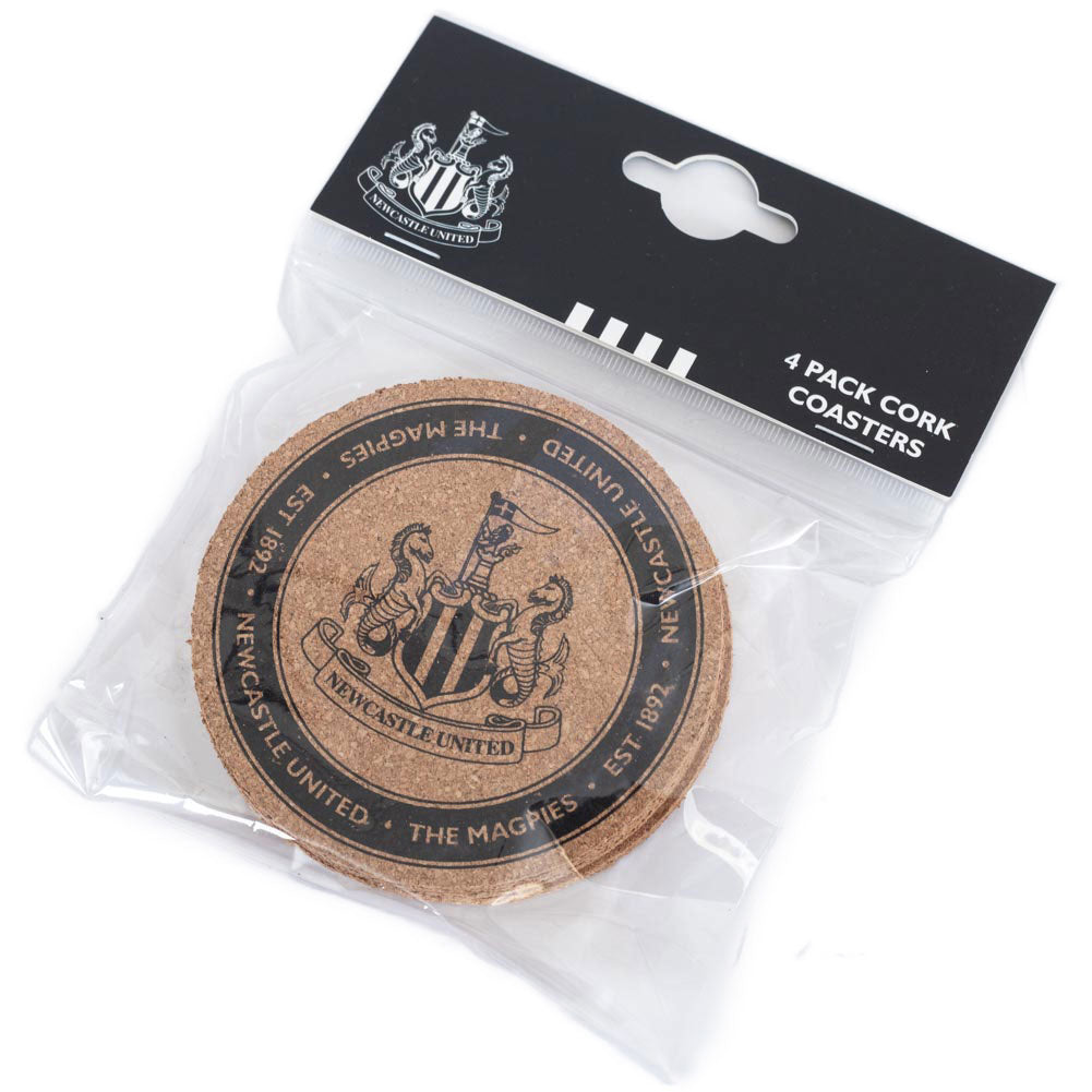 Newcastle United FC 4pk Coaster Set 3