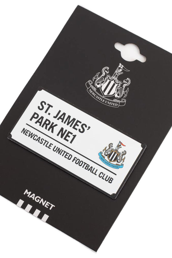 Newcastle United FC Street Sign Fridge Magnet