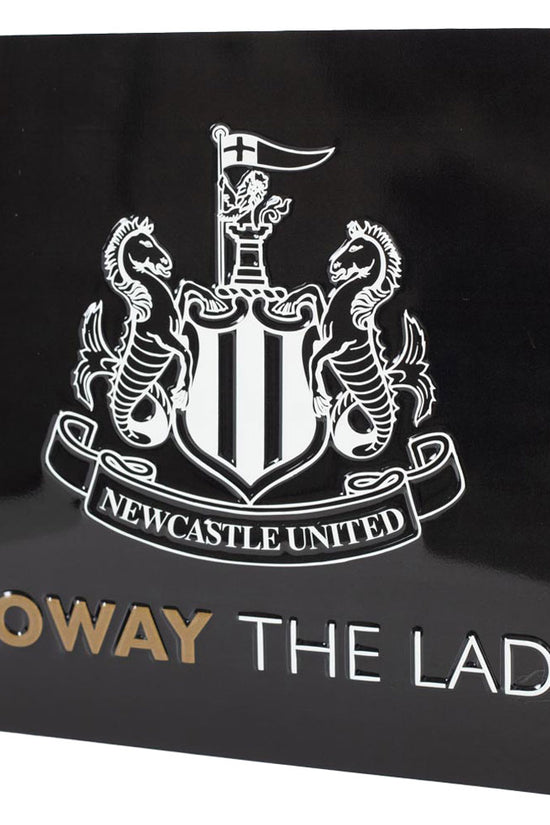 Newcastle United FC Tunnel Sign