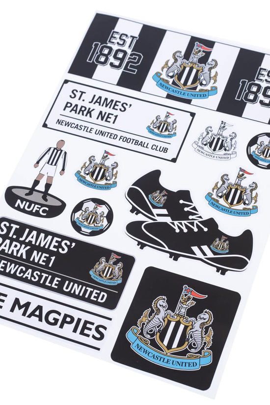 Newcastle United FC A4 Sticker Set 1
