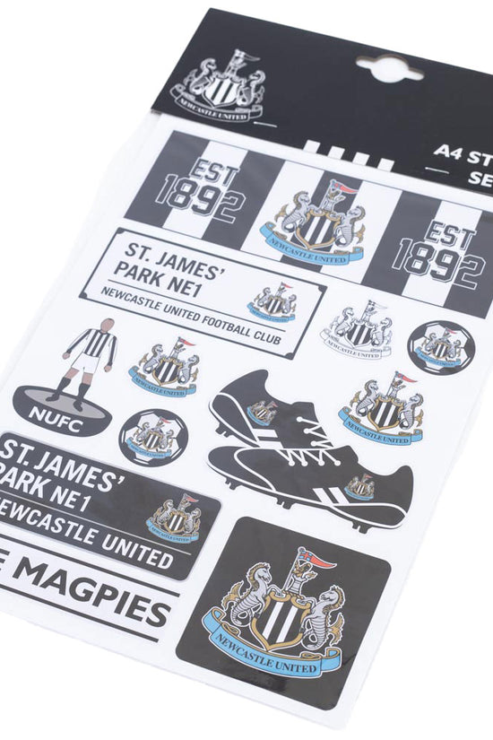 Newcastle United FC A4 Sticker Set 2