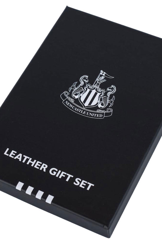 Newcastle United FC Leather Wallet, Fob & Pen Set