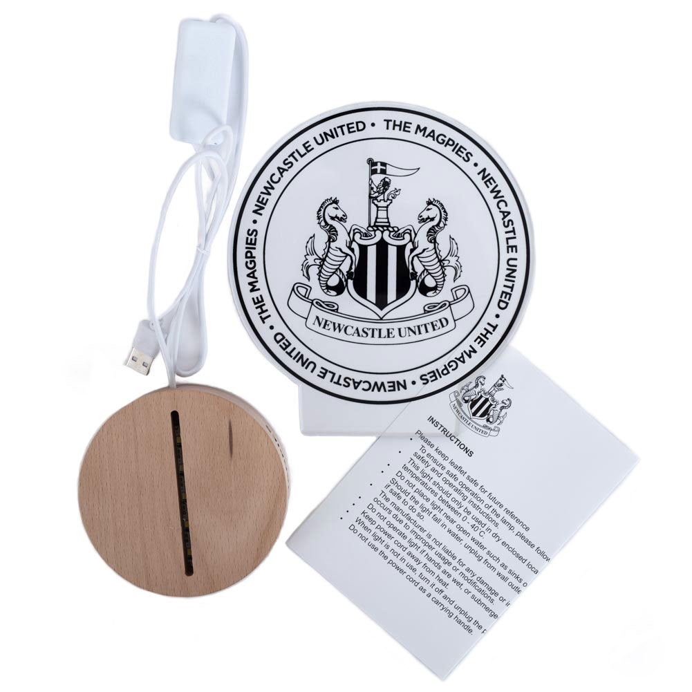 Newcastle United FC LED Crest Light 1