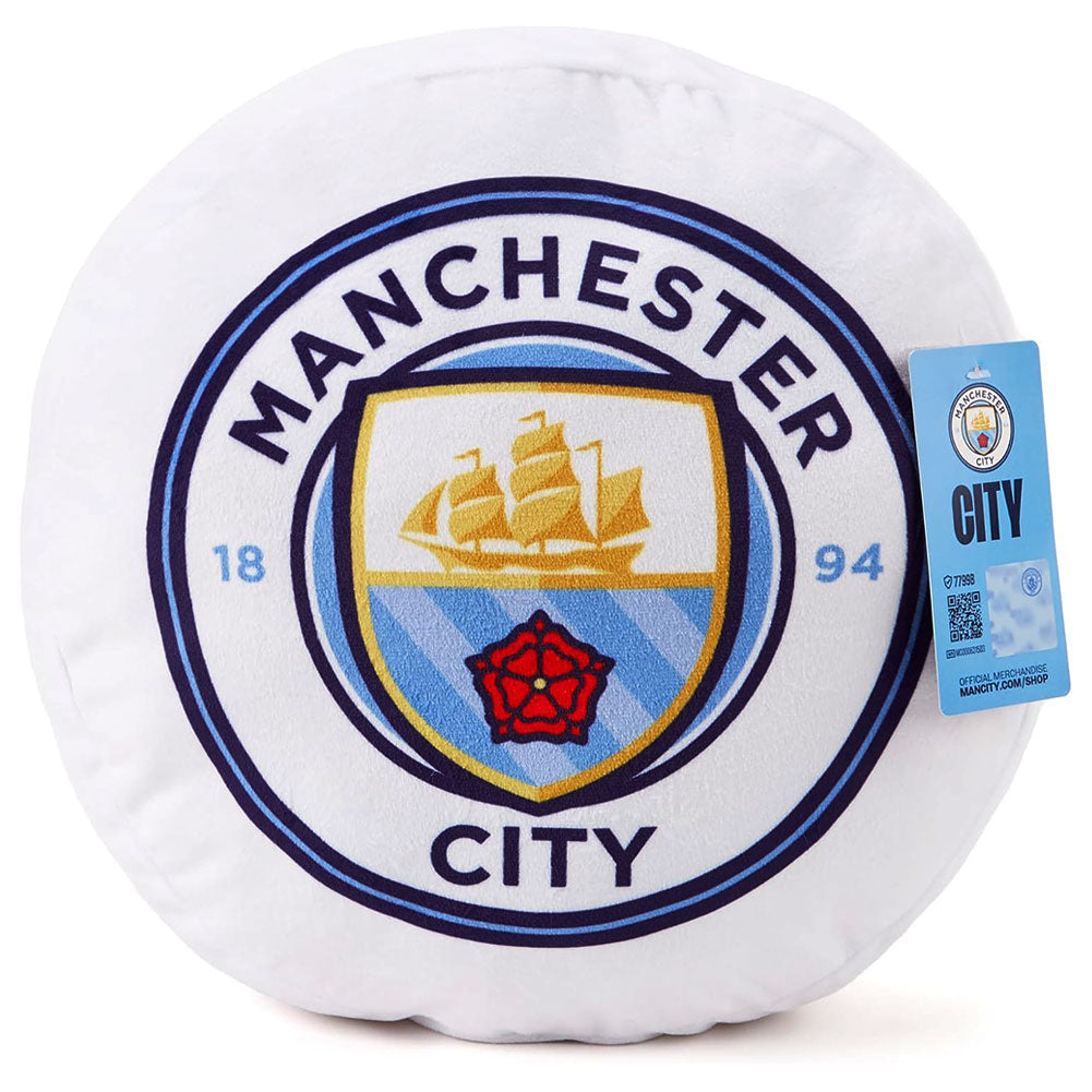 Manchester City FC Crest Cushion 3