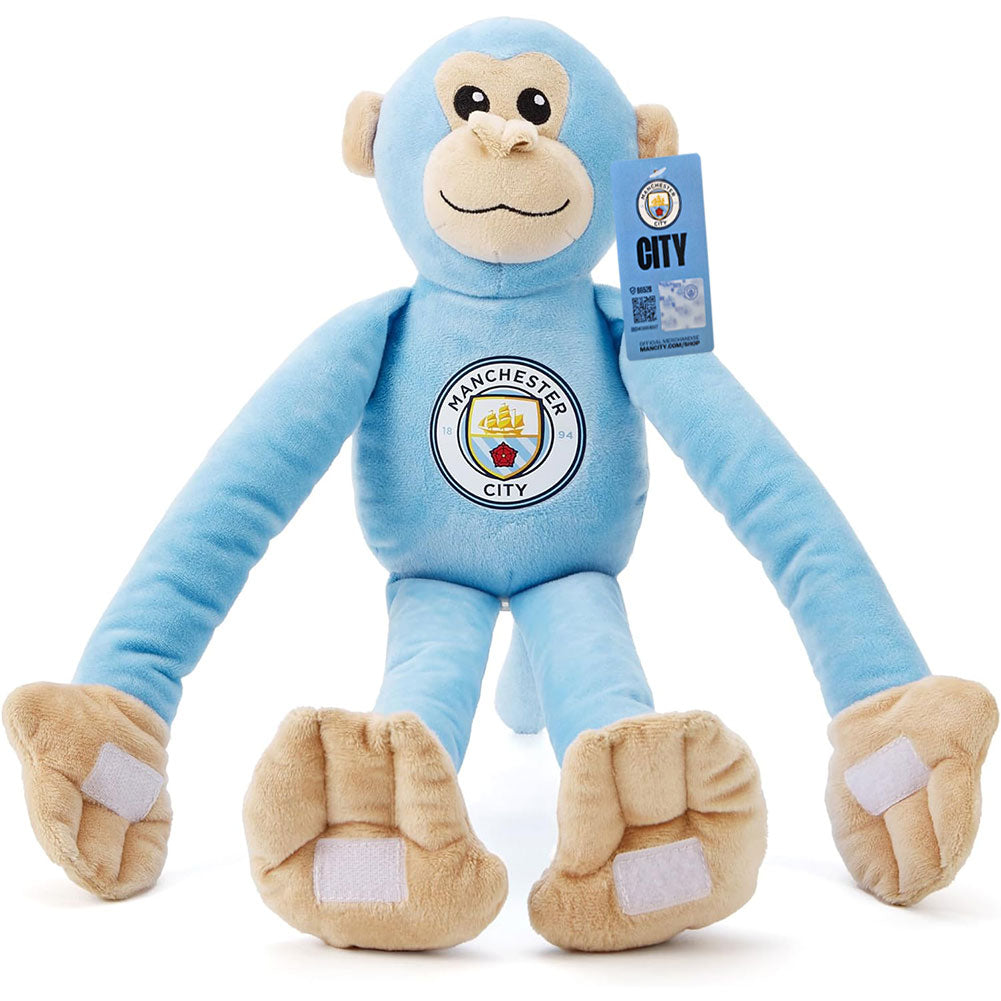 Manchester City FC Plush Hanging Monkey 6