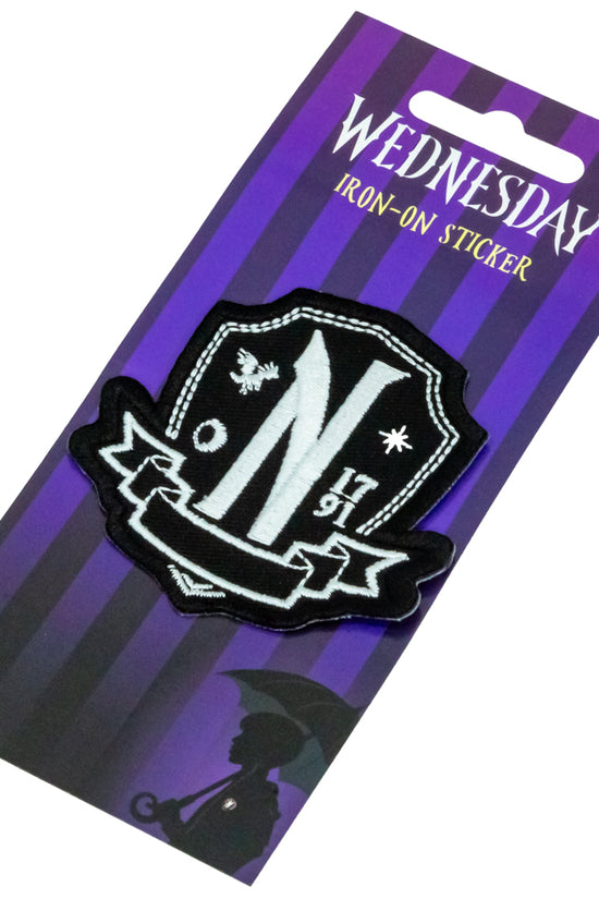 Wednesday Iron-On Patch