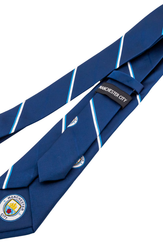 Manchester City FC Stripe Tie