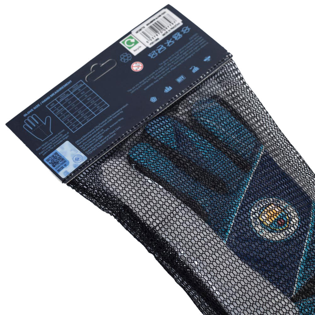Manchester City FC Fuse Goalkeeper Gloves Yths 2