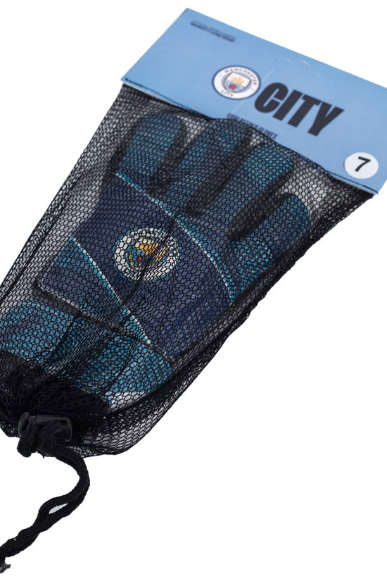 Manchester City FC Fuse Goalkeeper Gloves Yths 3