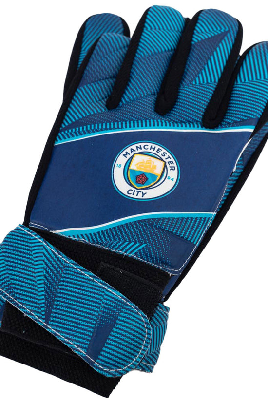 Manchester City FC Fuse Goalkeeper Gloves Yths