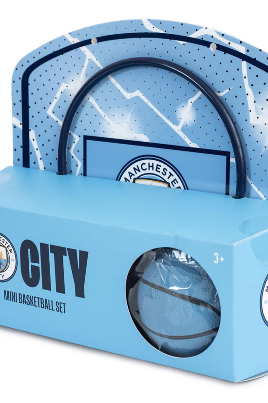 Manchester City FC Mini Basketball Set 1