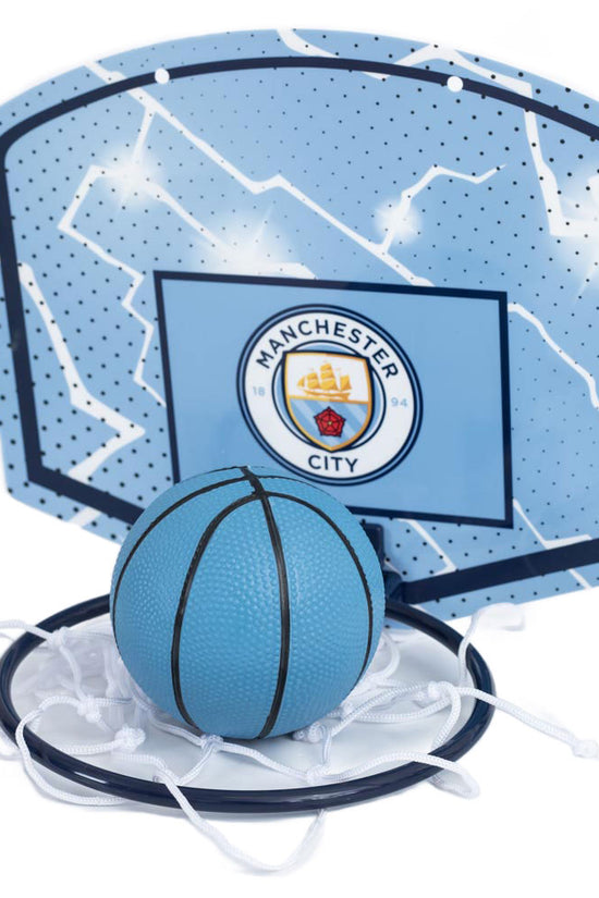 Manchester City FC Mini Basketball Set