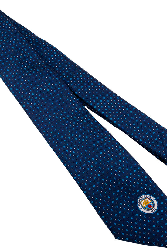 Manchester City FC Navy Blue Tie