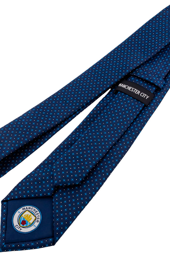 Manchester City FC Navy Blue Tie