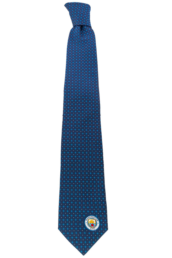 Manchester City FC Navy Blue Tie