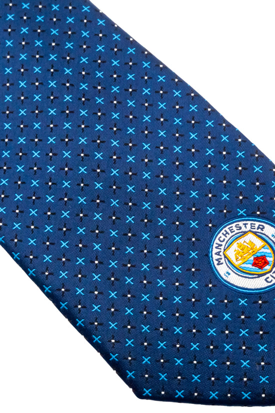 Manchester City FC Navy Blue Tie
