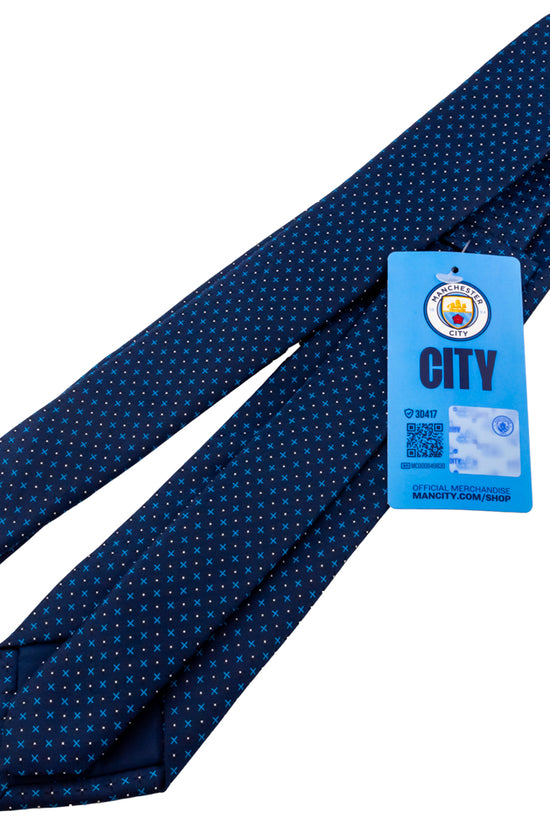 Manchester City FC Navy Blue Tie
