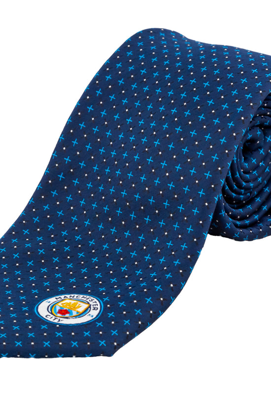 Manchester City FC Navy Blue Tie