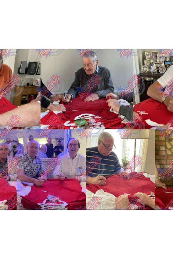 Arsenal FC 1971 Double Winners Signed Shirt Framed 1