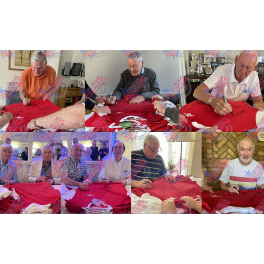 Arsenal FC 1971 Double Winners Signed Shirt Framed 1